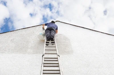 Peinture extérieure au Val-Saint-Père — façades et ravalement